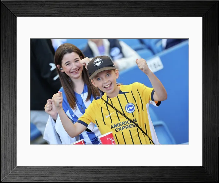 Framed Print : Brighton and Hove Albion v Wolfsburg Pre-Season Friendly 09AUG25 Framed Print : Brighton and Hove Albion v Wolfsburg Pre-Season Friendly 09AUG25