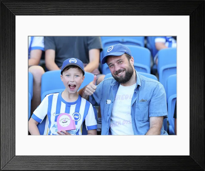 Framed Print : Brighton and Hove Albion v Wolfsburg Pre-Season Friendly 09AUG25 Framed Print : Brighton and Hove Albion v Wolfsburg Pre-Season Friendly 09AUG25
