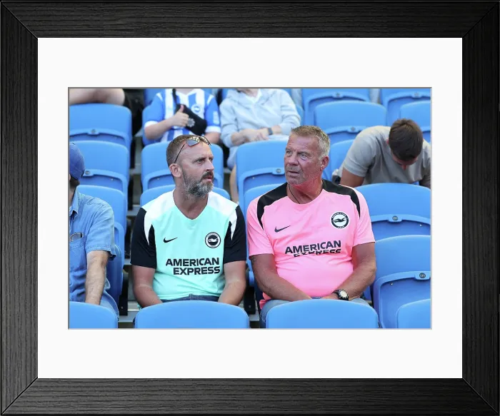 Framed Print : Brighton and Hove Albion v Wolfsburg Pre-Season Friendly 09AUG25 Framed Print : Brighton and Hove Albion v Wolfsburg Pre-Season Friendly 09AUG25