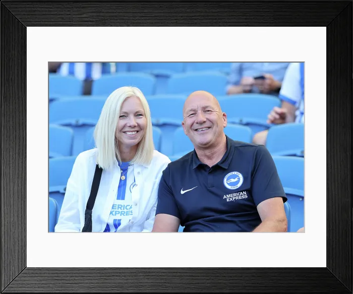 Framed Print : Brighton and Hove Albion v Wolfsburg Pre-Season Friendly 09AUG25 Framed Print : Brighton and Hove Albion v Wolfsburg Pre-Season Friendly 09AUG25