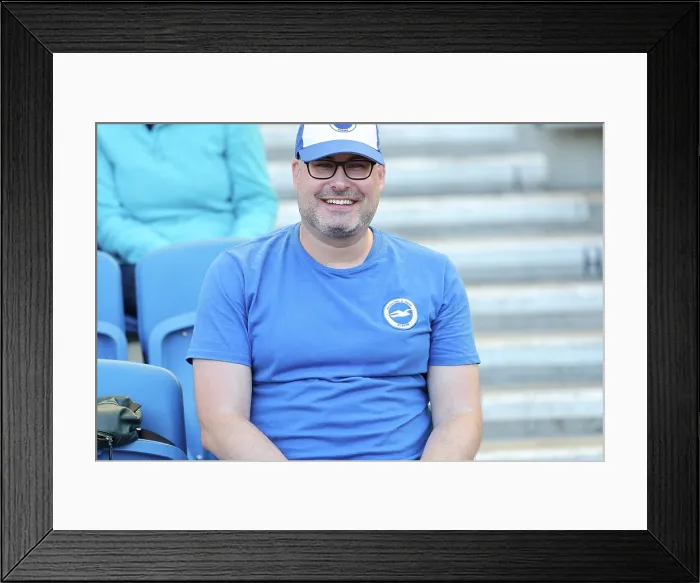 Framed Print : Brighton and Hove Albion v Wolfsburg Pre-Season Friendly 09AUG25 Framed Print : Brighton and Hove Albion v Wolfsburg Pre-Season Friendly 09AUG25