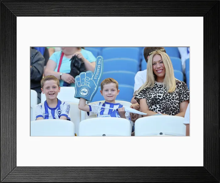 Framed Print : Brighton and Hove Albion v Wolfsburg Pre-Season Friendly 09AUG25 Framed Print : Brighton and Hove Albion v Wolfsburg Pre-Season Friendly 09AUG25