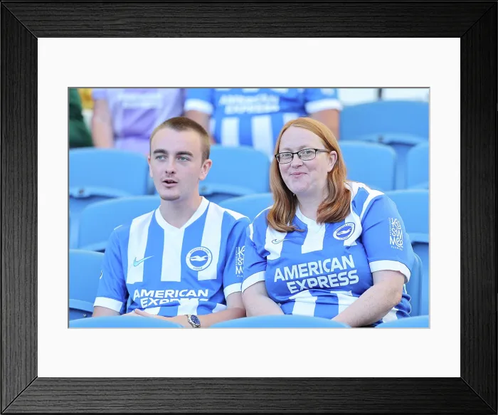 Framed Print : Brighton and Hove Albion v Wolfsburg Pre-Season Friendly 09AUG25 Framed Print : Brighton and Hove Albion v Wolfsburg Pre-Season Friendly 09AUG25