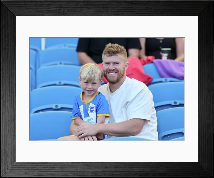Framed Print : Brighton and Hove Albion v Wolfsburg Pre-Season Friendly 09AUG25 Framed Print : Brighton and Hove Albion v Wolfsburg Pre-Season Friendly 09AUG25