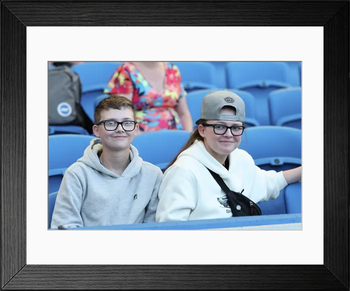 Framed Print : Brighton and Hove Albion v Wolfsburg Pre-Season Friendly 09AUG25 Framed Print : Brighton and Hove Albion v Wolfsburg Pre-Season Friendly 09AUG25