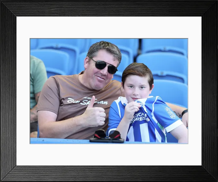 Framed Print : Brighton and Hove Albion v Wolfsburg Pre-Season Friendly 09AUG25 Framed Print : Brighton and Hove Albion v Wolfsburg Pre-Season Friendly 09AUG25