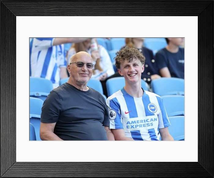 Framed Print : Brighton and Hove Albion v Wolfsburg Pre-Season Friendly 09AUG25 Framed Print : Brighton and Hove Albion v Wolfsburg Pre-Season Friendly 09AUG25