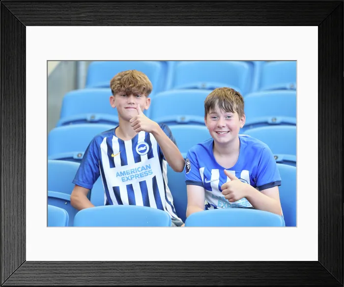 Framed Print : Brighton and Hove Albion v Wolfsburg Pre-Season Friendly 09AUG25 Framed Print : Brighton and Hove Albion v Wolfsburg Pre-Season Friendly 09AUG25