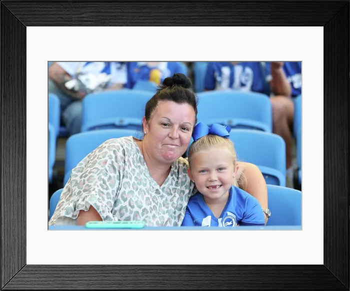 Framed Print : Brighton and Hove Albion v Wolfsburg Pre-Season Friendly 09AUG25 Framed Print : Brighton and Hove Albion v Wolfsburg Pre-Season Friendly 09AUG25
