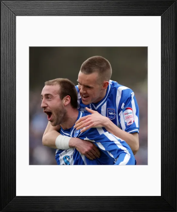 Framed Print : Brighton & Hove Albion vs. Tranmere Rovers: Home Game - Season 2010-11 Framed Print : Brighton & Hove Albion vs. Tranmere Rovers: Home Game - Season 2010-11