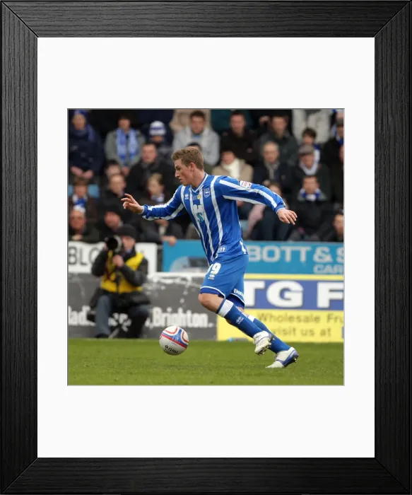 Framed Print : Brighton & Hove Albion 2010-11: Home Match against Tranmere Rovers Framed Print : Brighton & Hove Albion 2010-11: Home Match against Tranmere Rovers