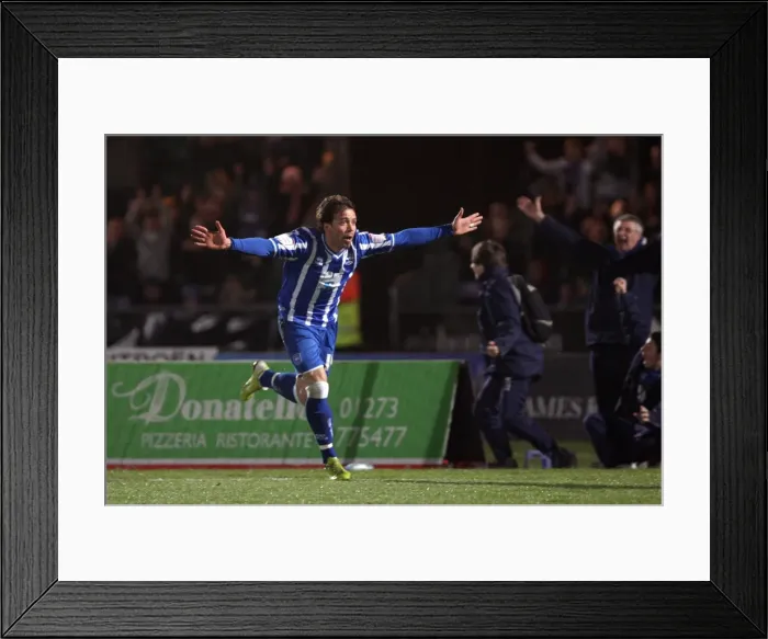 Framed Print : Inigo Calderon: A Legendary Seagull of Brighton and Hove Albion FC Framed Print : Inigo Calderon: A Legendary Seagull of Brighton and Hove Albion FC
