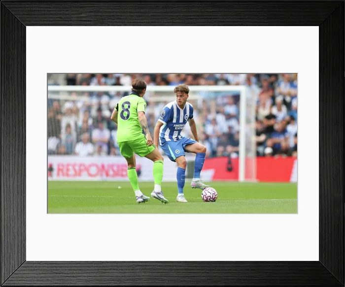 Framed Print : Brighton and Hove Albion v Fulham Premier League 16AUG25 Framed Print : Brighton and Hove Albion v Fulham Premier League 16AUG25