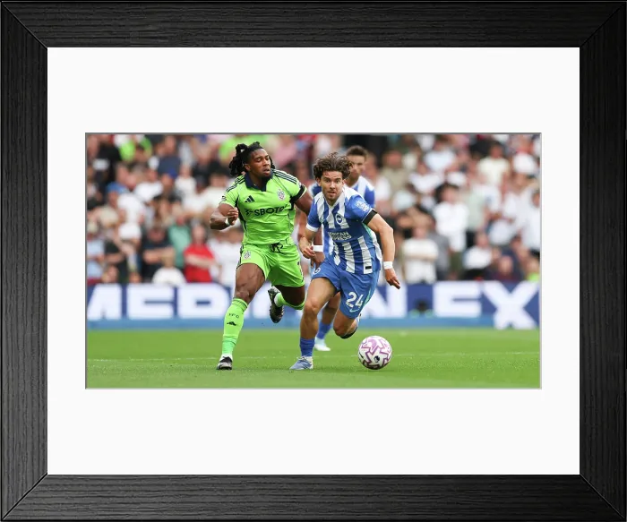 Framed Print : Brighton and Hove Albion v Fulham Premier League 16AUG25 Framed Print : Brighton and Hove Albion v Fulham Premier League 16AUG25