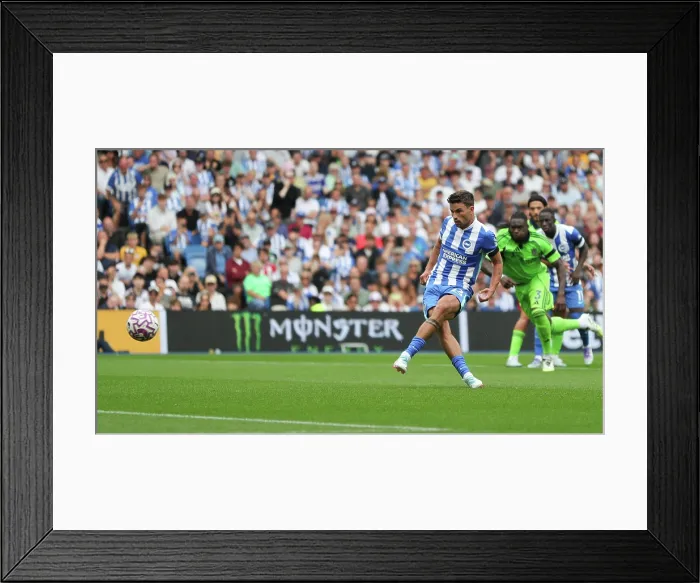 Framed Print : Brighton and Hove Albion v Fulham Premier League 16AUG25 Framed Print : Brighton and Hove Albion v Fulham Premier League 16AUG25