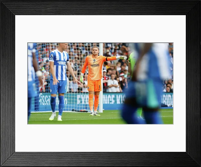 Framed Print : Brighton and Hove Albion v Fulham Premier League 16AUG25 Framed Print : Brighton and Hove Albion v Fulham Premier League 16AUG25