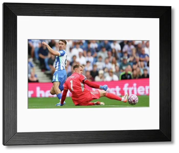 Framed Print : Brighton and Hove Albion v Fulham Premier League 16AUG25 Framed Print : Brighton and Hove Albion v Fulham Premier League 16AUG25