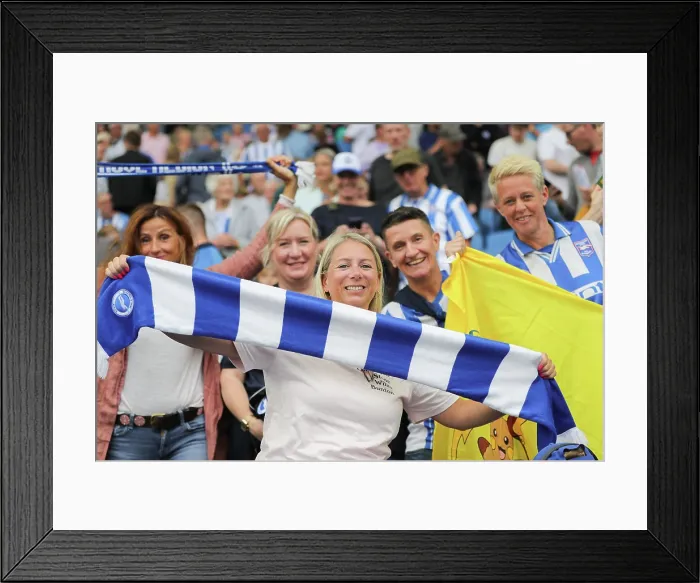 Framed Print : Brighton and Hove Albion v Fulham Premier League 16AUG25 Framed Print : Brighton and Hove Albion v Fulham Premier League 16AUG25