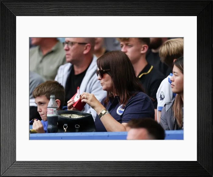 Framed Print : Brighton and Hove Albion v Fulham Premier League 16AUG25 Framed Print : Brighton and Hove Albion v Fulham Premier League 16AUG25