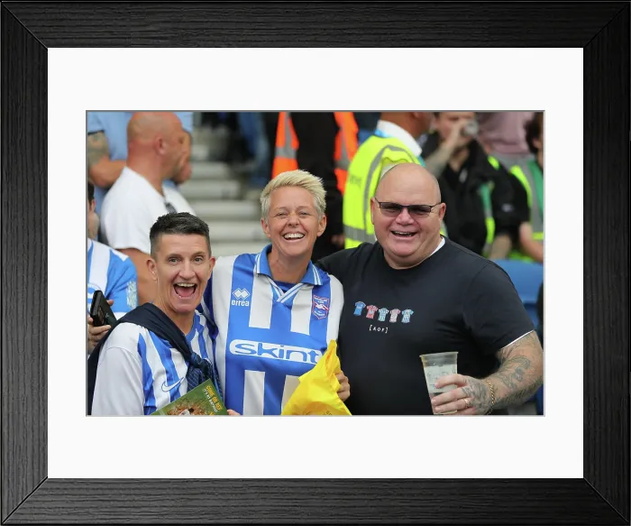 Framed Print : Brighton and Hove Albion v Fulham Premier League 16AUG25 Framed Print : Brighton and Hove Albion v Fulham Premier League 16AUG25