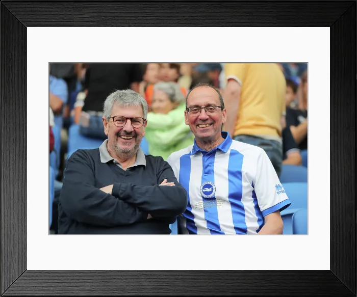 Framed Print : Brighton and Hove Albion v Fulham Premier League 16AUG25 Framed Print : Brighton and Hove Albion v Fulham Premier League 16AUG25