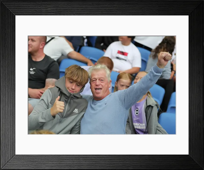 Framed Print : Brighton and Hove Albion v Fulham Premier League 16AUG25 Framed Print : Brighton and Hove Albion v Fulham Premier League 16AUG25