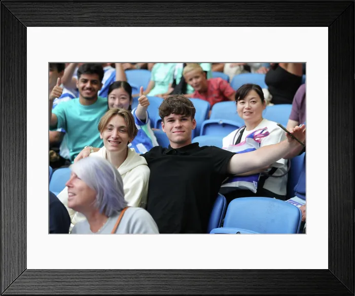 Framed Print : Brighton and Hove Albion v Fulham Premier League 16AUG25 Framed Print : Brighton and Hove Albion v Fulham Premier League 16AUG25