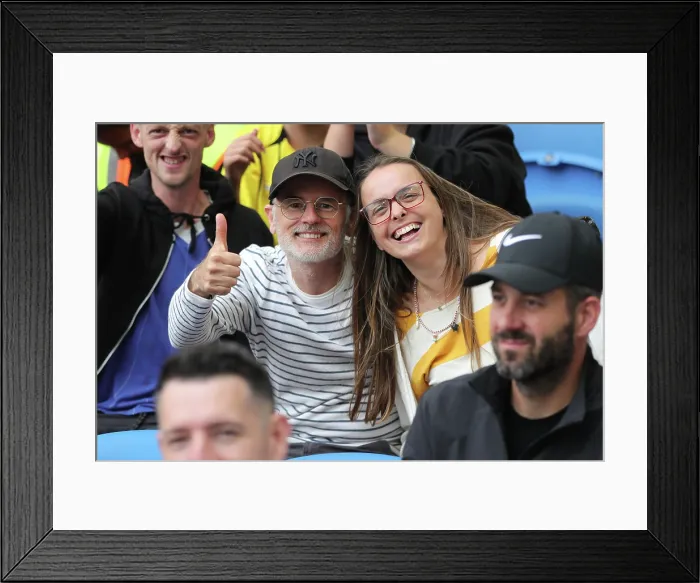 Framed Print : Brighton and Hove Albion v Fulham Premier League 16AUG25 Framed Print : Brighton and Hove Albion v Fulham Premier League 16AUG25