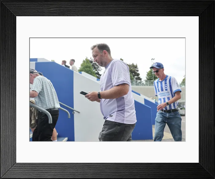 Framed Print : Brighton and Hove Albion v Fulham Premier League 16AUG25 Framed Print : Brighton and Hove Albion v Fulham Premier League 16AUG25