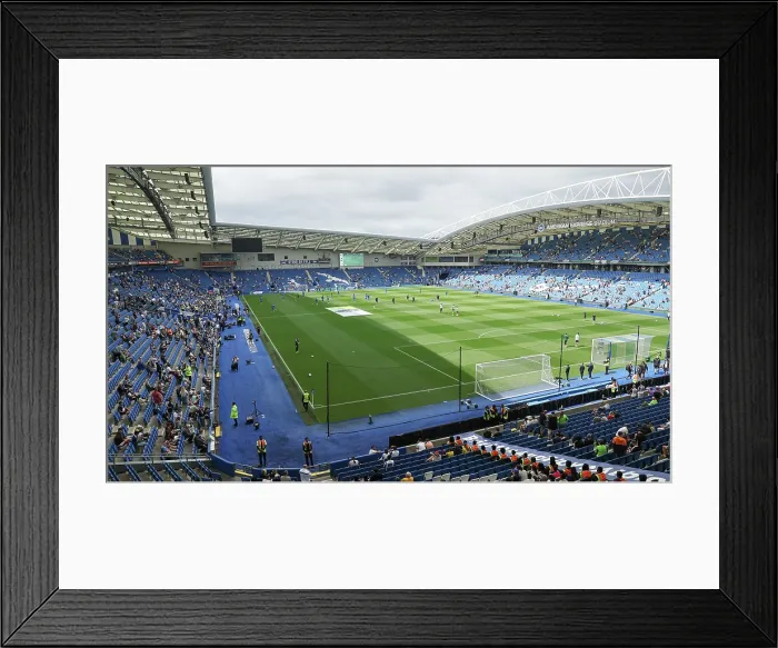 Framed Print : Brighton and Hove Albion v Fulham Premier League 16AUG25 Framed Print : Brighton and Hove Albion v Fulham Premier League 16AUG25