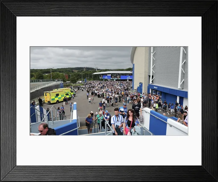 Framed Print : Brighton and Hove Albion v Fulham Premier League 16AUG25 Framed Print : Brighton and Hove Albion v Fulham Premier League 16AUG25