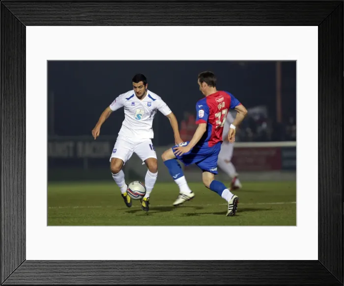 Framed Print : Brighton & Hove Albion Away at Dagenham & Redbridge: 2010-11 Season