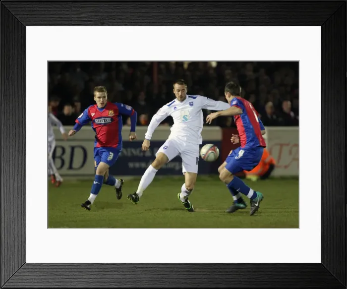 Framed Print : Brighton & Hove Albion Away at Dagenham & Redbridge: 2010-11 Season
