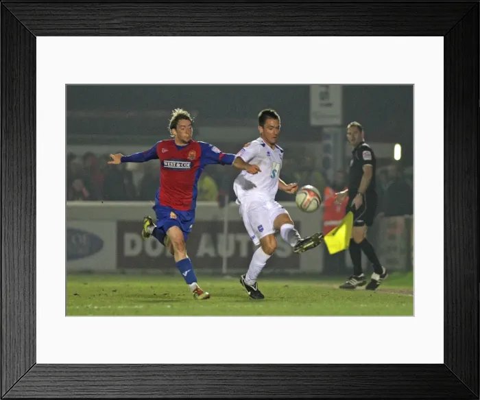 Framed Print : Brighton & Hove Albion Away at Dagenham & Redbridge: 2010-11 Season Framed Print : Brighton & Hove Albion Away at Dagenham & Redbridge: 2010-11 Season