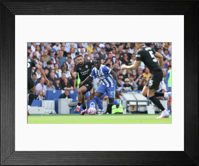 Framed Print : Brighton and Hove Albion v Manchester City Premier League 31AUG25 Framed Print : Brighton and Hove Albion v Manchester City Premier League 31AUG25