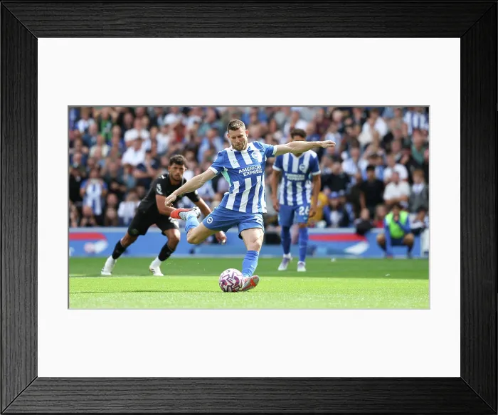 Framed Print : Brighton and Hove Albion v Manchester City Premier League 31AUG25 Framed Print : Brighton and Hove Albion v Manchester City Premier League 31AUG25
