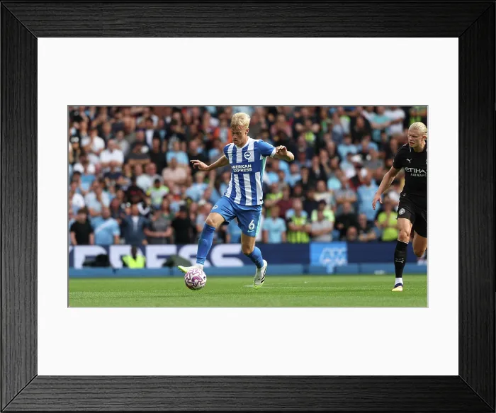 Framed Print : Brighton and Hove Albion v Manchester City Premier League 31AUG25 Framed Print : Brighton and Hove Albion v Manchester City Premier League 31AUG25