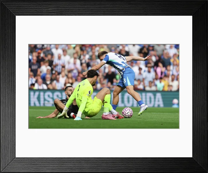 Framed Print : Brighton and Hove Albion v Manchester City Premier League 31AUG25 Framed Print : Brighton and Hove Albion v Manchester City Premier League 31AUG25