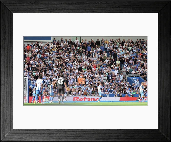 Framed Print : Brighton and Hove Albion v Manchester City Premier League 31AUG25 Framed Print : Brighton and Hove Albion v Manchester City Premier League 31AUG25