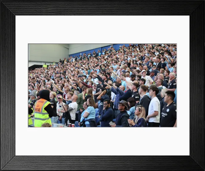 Framed Print : Brighton and Hove Albion v Manchester City Premier League 31AUG25 Framed Print : Brighton and Hove Albion v Manchester City Premier League 31AUG25