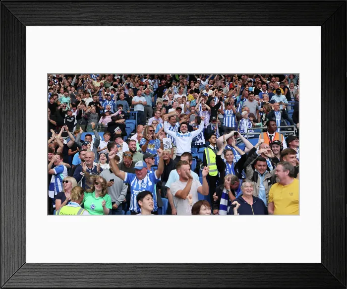 Framed Print : Brighton and Hove Albion v Manchester City Premier League 31AUG25 Framed Print : Brighton and Hove Albion v Manchester City Premier League 31AUG25