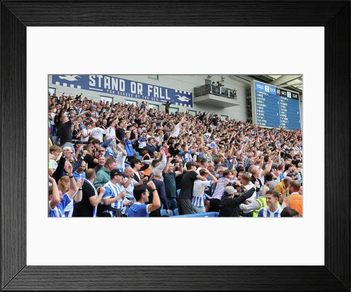Framed Print : Brighton and Hove Albion v Manchester City Premier League 31AUG25 Framed Print : Brighton and Hove Albion v Manchester City Premier League 31AUG25
