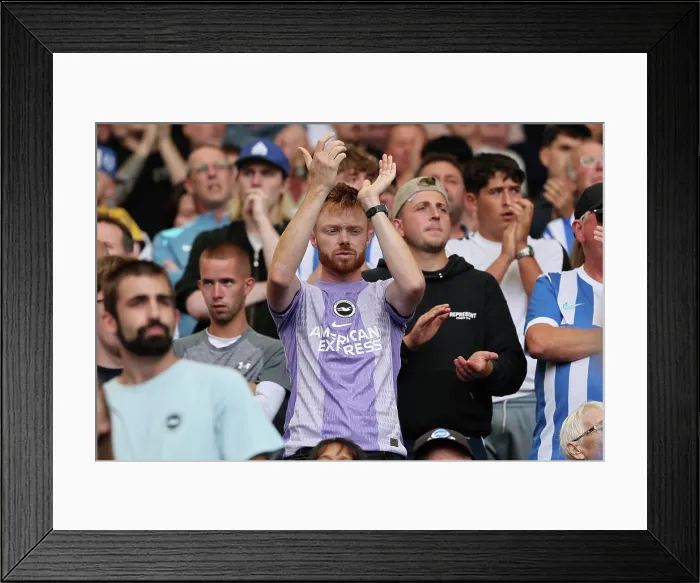 Framed Print : Brighton and Hove Albion v Manchester City Premier League 31AUG25 Framed Print : Brighton and Hove Albion v Manchester City Premier League 31AUG25