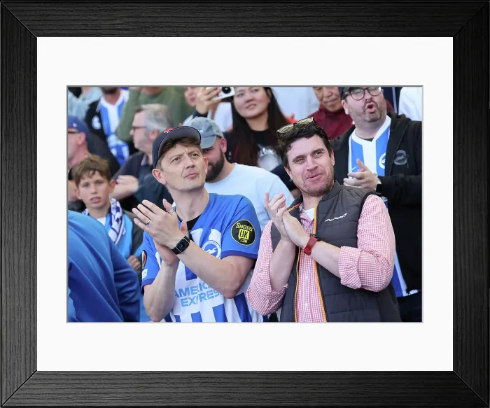 Framed Print : Brighton and Hove Albion v Manchester City Premier League 31AUG25 Framed Print : Brighton and Hove Albion v Manchester City Premier League 31AUG25