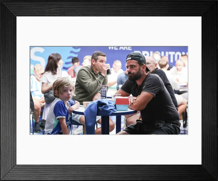 Framed Print : Brighton and Hove Albion v Manchester City Premier League 31AUG25 Framed Print : Brighton and Hove Albion v Manchester City Premier League 31AUG25