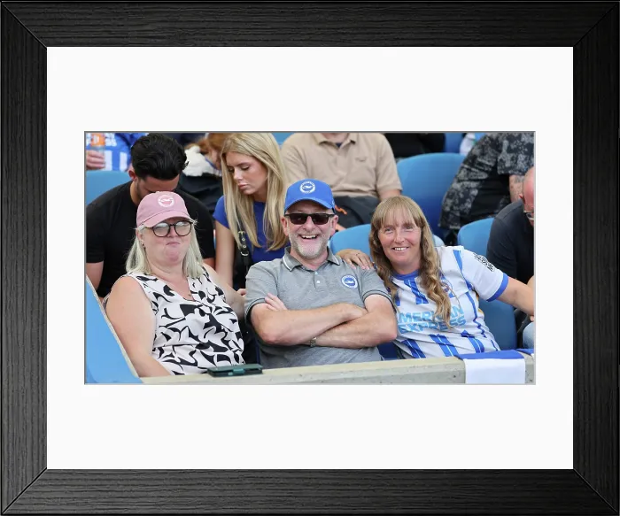 Framed Print : Brighton and Hove Albion v Manchester City Premier League 31AUG25 Framed Print : Brighton and Hove Albion v Manchester City Premier League 31AUG25