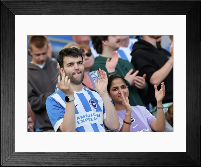 Framed Print : Brighton and Hove Albion v Manchester City Premier League 31AUG25 Framed Print : Brighton and Hove Albion v Manchester City Premier League 31AUG25