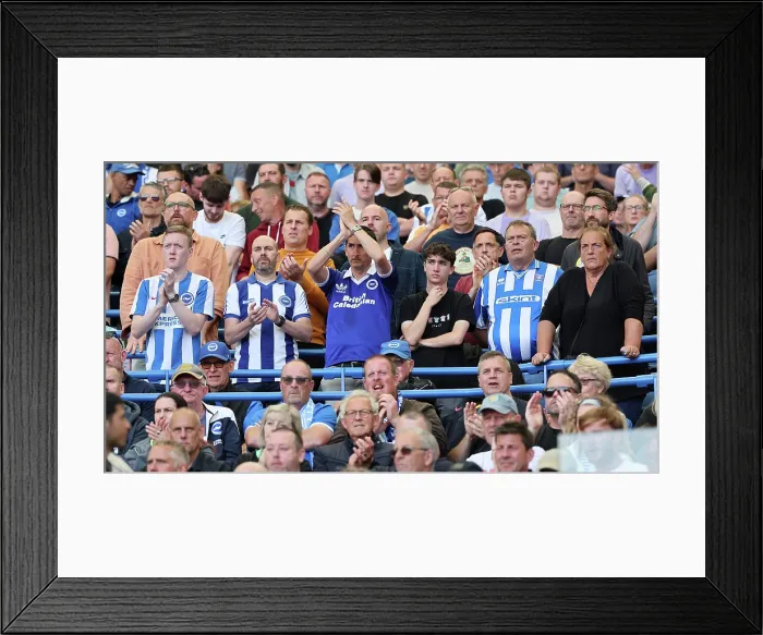 Framed Print : Brighton and Hove Albion v Manchester City Premier League 31AUG25 Framed Print : Brighton and Hove Albion v Manchester City Premier League 31AUG25