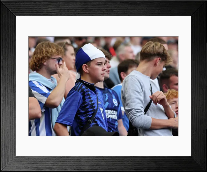 Framed Print : Brighton and Hove Albion v Manchester City Premier League 31AUG25 Framed Print : Brighton and Hove Albion v Manchester City Premier League 31AUG25
