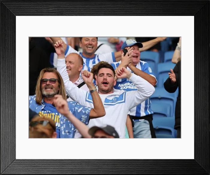 Framed Print : Brighton and Hove Albion v Manchester City Premier League 31AUG25 Framed Print : Brighton and Hove Albion v Manchester City Premier League 31AUG25